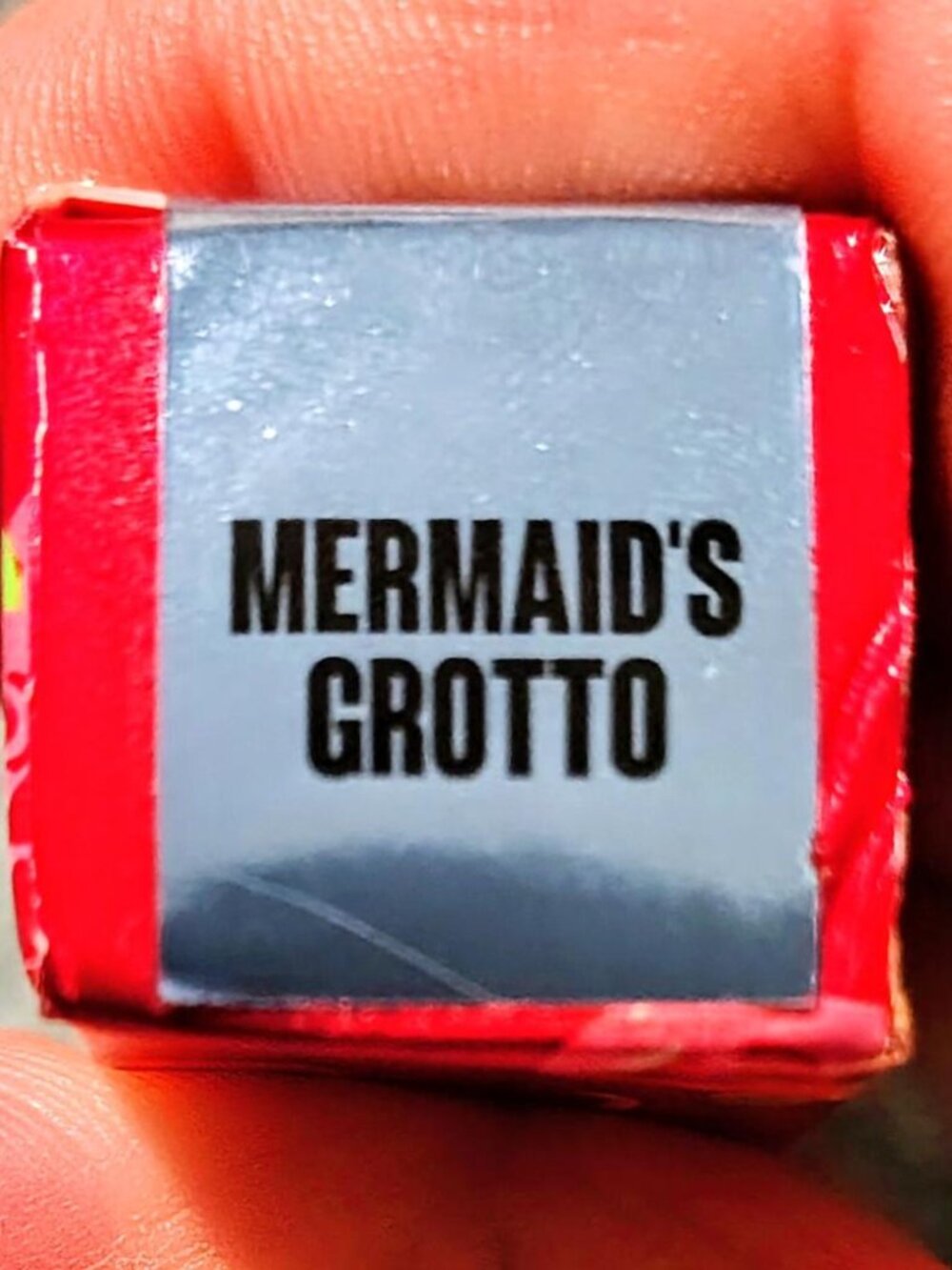 Lime Crime's Mermaid's Grotto is a striking robin's egg blue or deep turquoise